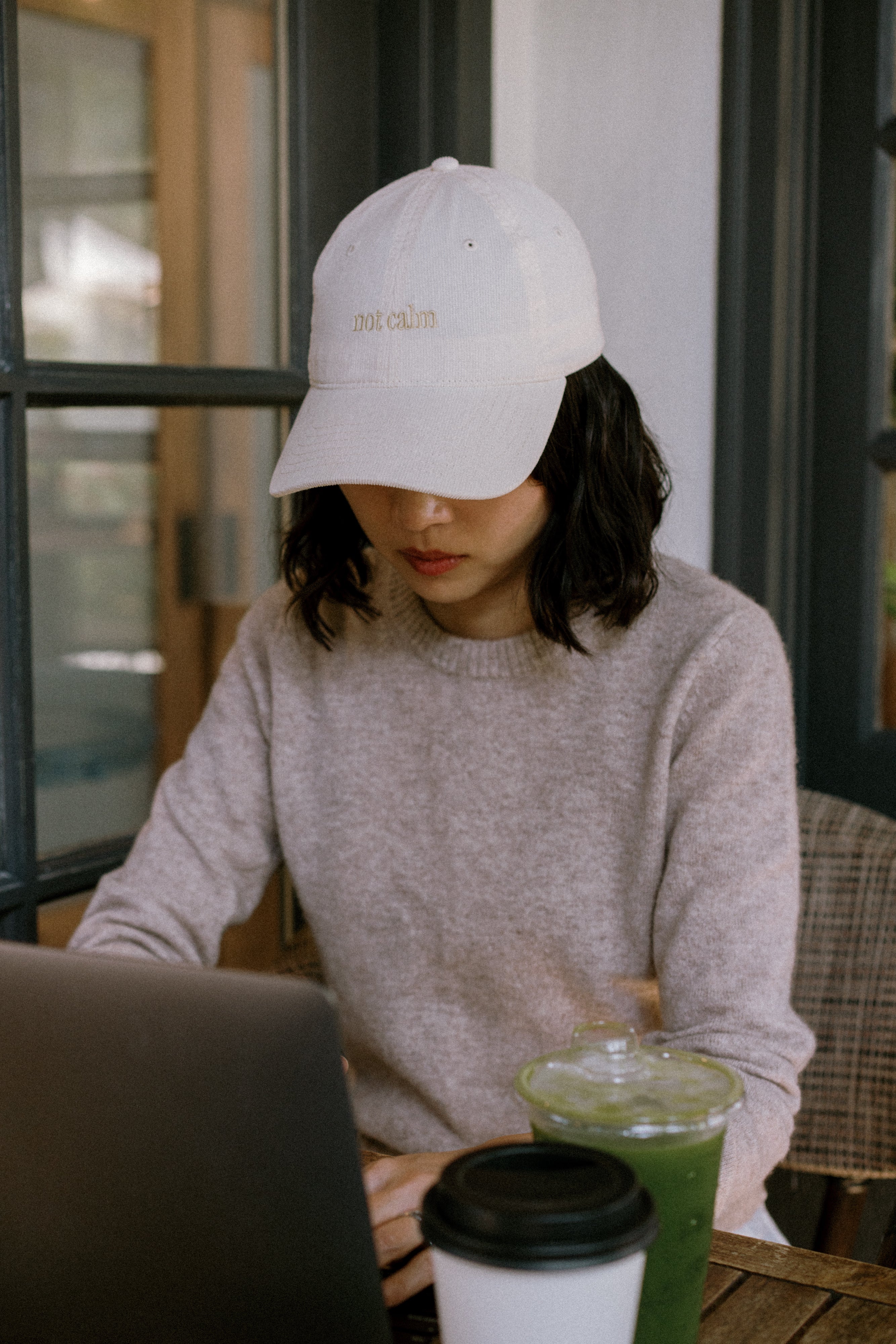 Not Calm Corduroy Hat