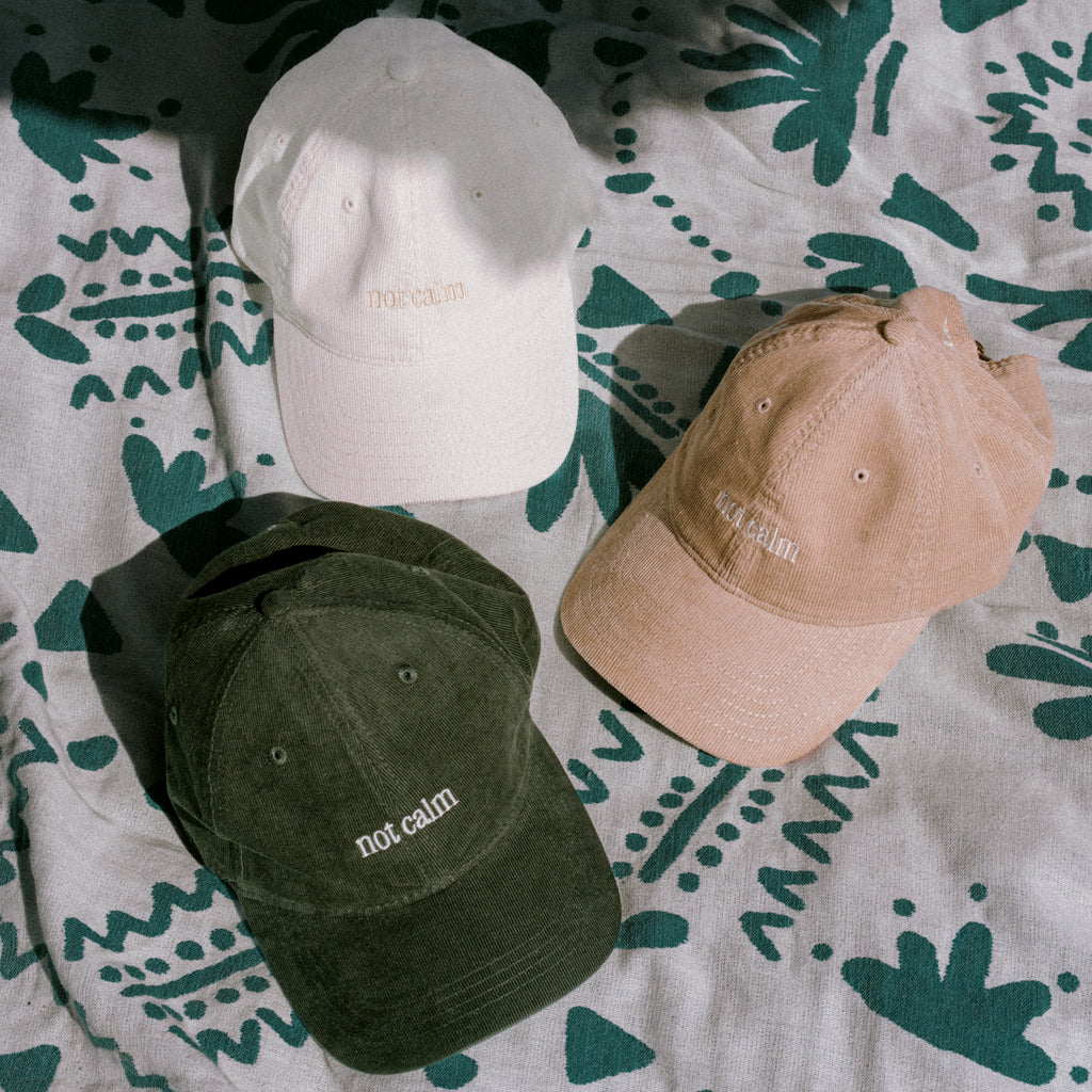 Not Calm Corduroy Hat