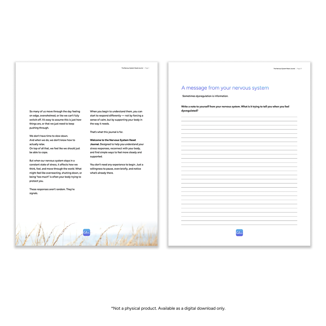 The Nervous System Reset Journal (PDF)