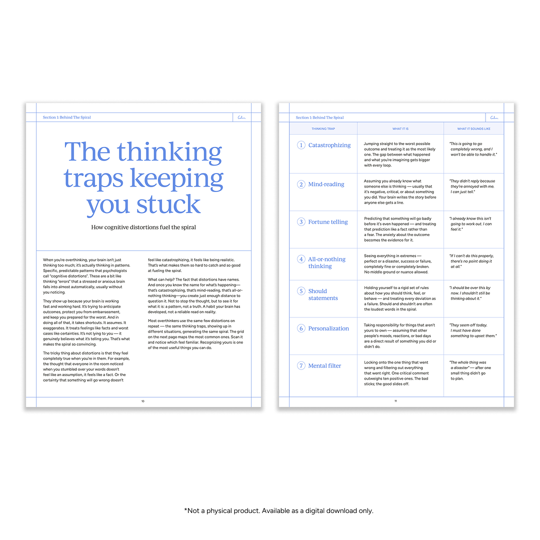 The Overthinker's Guide to Overthinking (PDF)